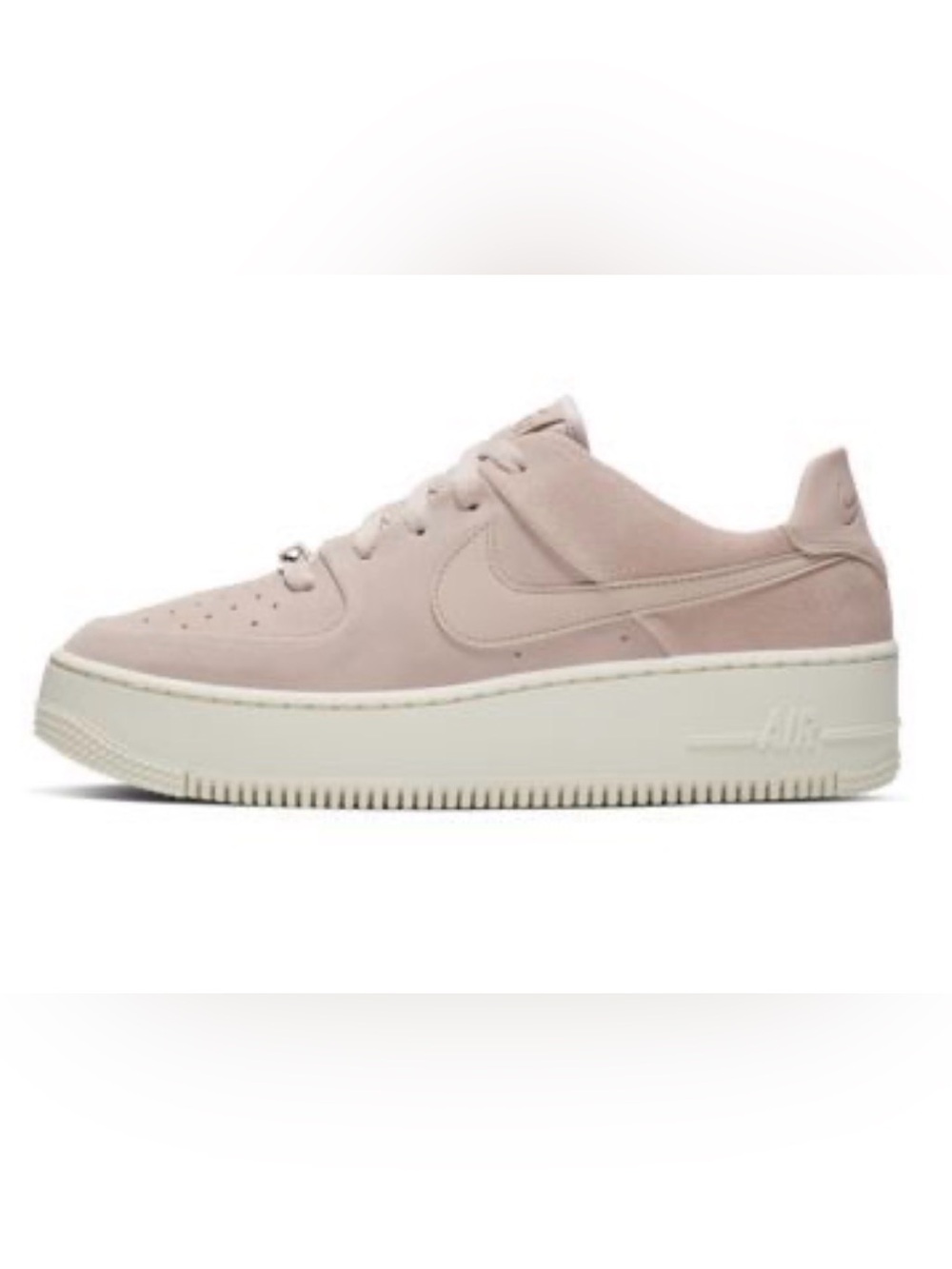 Nike Women’s Blush Suede Platform Sneakers